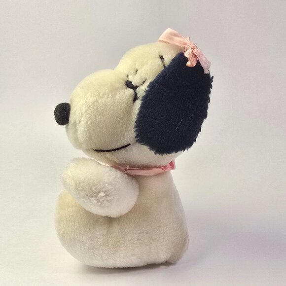 Vintage Peanuts Belle Beandoll Snoopy Sister 1970s Determined Productions Plush - Picture 6 of 9